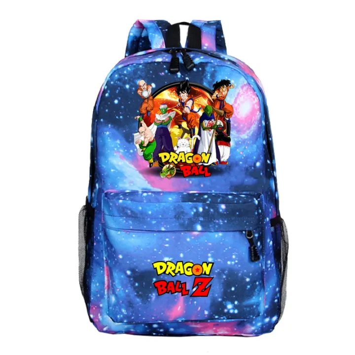 Dragon Balls Men Women Cartoon Backpack Anime Cartoon Series Student