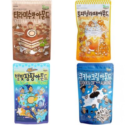 Items for you 👉 Hbaf almond 190กรัม อัลมอนด์4รสชาติสินค้านำเข้าจากเกาหลี ทีรามิสุ,190 กรัม