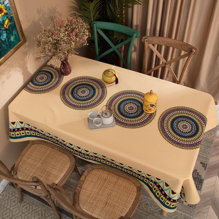 m-q-s-ผ้าปูโต๊ะ-โต๊ะน้ำชา-ผ้ากันน้ำ-กันความร้อน-ผ้าคลุมโต๊ะอาหาร-ผ้าฝ้ายหนา-ผ้าโต๊ะอาหาร-ผ้าโต๊ะทำงาน-เช็ดทำความสะอาดง่าย-ป้องกันริ้วร้อย-กันน้ำ