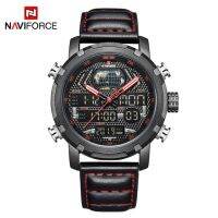 ⌚นาฬิกาผู้ชายนาฬิกากีฬาดิจิตอลนาฬิกา NAVIFORCE แบรนด์หรูชั้นนำ