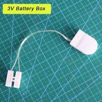 3V CR2032 Button Battery Box Battery Buckle Belt Switch Train Led Light Wiring Model Transformation Material Without Battery USB Hubs