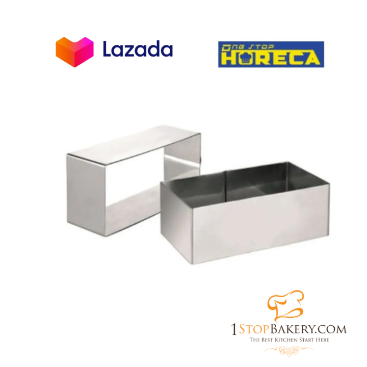 One Stop HoReCa Rectangle Stainless Ring #304 L90*W50*H50mm