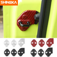 SHINEKA Exterior Sticker 3PcsLot Newest Car Styling Door Lock Protective Decoration Cover For Suzuki Jimny 2019 Accessories