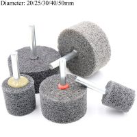 ♣✽☇ 1/5PCS 20-50mm Nylon Fiber Polishing Wheel Abrasive 1/4 Shank for Drill Grinder Metal