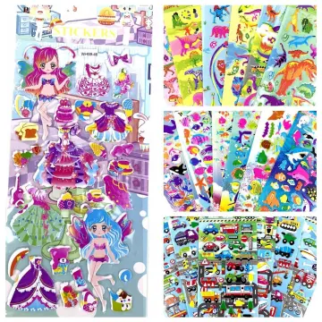 Craft Scrapbooking 3D Puffy Bubble Sea Animal Fish Sticker Kids