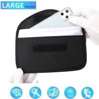 Signal Blocking Faraday Bag Anti-Radiation Anti-Hacking Tracking For Cell Phones GPS RFID Car Key FOB EMF Case Storage Bags