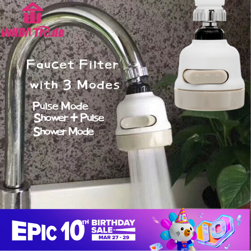 Anti-splash Faucet Filter Tip Kitchen Water Filter Sprayer Tap Water Strainer 9 