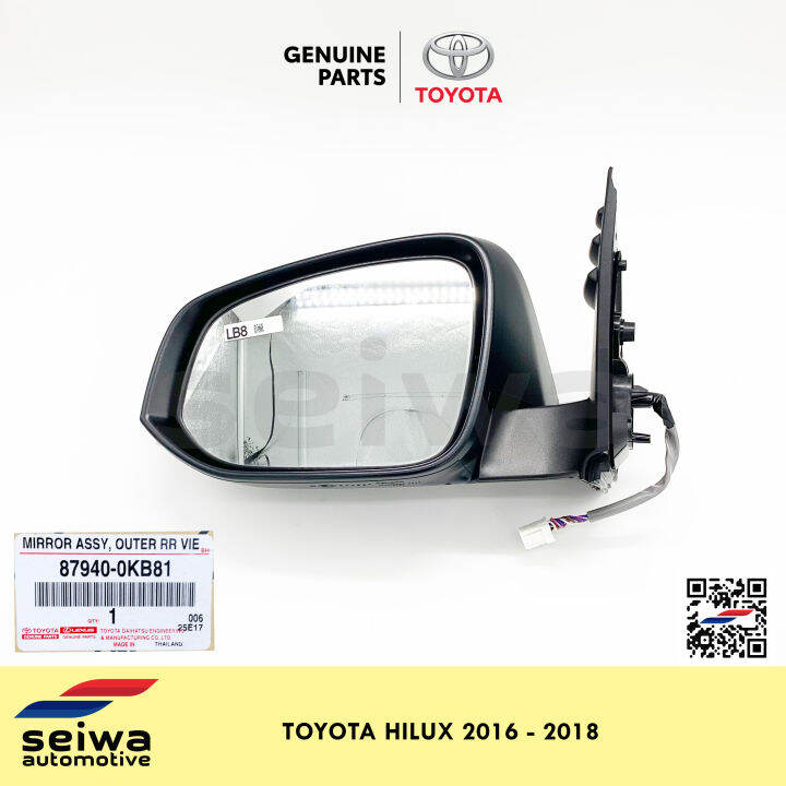 [2016 2018] Toyota Hilux Side Mirror Assy LH (Driver Side) Toyota