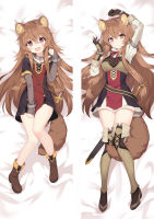 The Rising Of The Shield Hero การ์ตูน Moegirl กอดหมอน Filo Raphalia อะนิเมะผ้าปูที่นอนหมอน