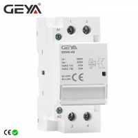 Gratis Ongkir GEYA 2P 40A 2NO 63A หรือ2NC หรือ1NO1NC AC220V การติดตั้งรางดินแบบแยกส่วน230V อัตโนมัติ