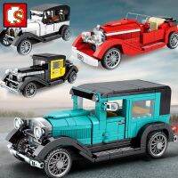 Sembo Blocks City Car Model Kit CLASSIC Wecker Vintage Technical Vehicle Building DIY Bricks Toys Kids 2023 NEW Speed Champions Building Sets