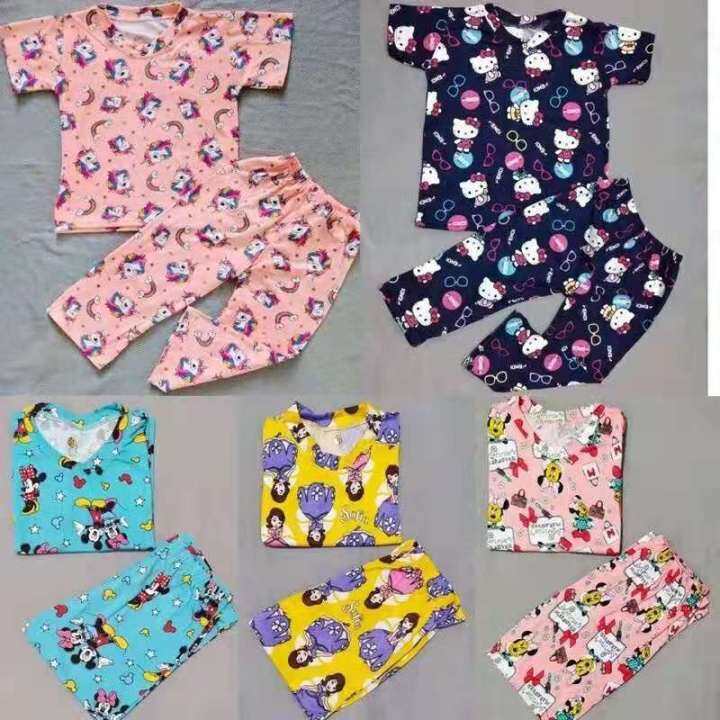 Kathryn COTTON KIDS Pajama Pants Sleepwear Pambahay Set for Kids 42001 ...