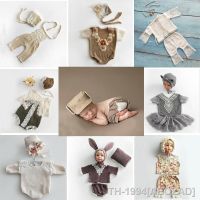 ℡☾✴ Bebê recém-nascido fotografia conjuntos de roupas macacão chapéu bebe foto outfits menino menina infantil trajes estúdio