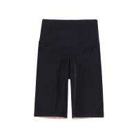 The New Uniqlo Fat mm plus fat and enlarged sports riding shark pants outer wear summer thin five-point pants 8 cm high waist belly pants