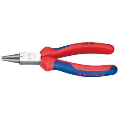 KNIPEX - 22 02 160 Tools - Round Nose Pliers, Multi-Component (2202160)