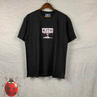 ฤดูร้อน Kith Treats กล่องโลโก้เสื้อยืดผู้ชายผู้หญิง Streetwear Limited Cherry Tree Kith T เสื้อ Oversize