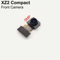 Aocarmo โมดูลกล้องหลังหน้าหลังขนาดเล็กสำหรับ Sony Xperia Xz2 Compact H8324 H8314สายเคเบิลงอได้ดังนั้น-05 Xz2c