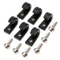 Collapsible J Hook Kayak 6 Pcs Universal Kayak Nylon Buckle J-Hooks Wear-resistant J Shaped Tying Hook for Safety Kayak Canoe Paddle Board Rowing Boating Accessory custody