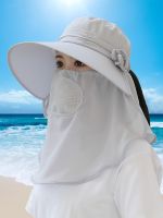 [COD] hat womens summer face protection neck anti-ultraviolet sun vacation big brim outdoor