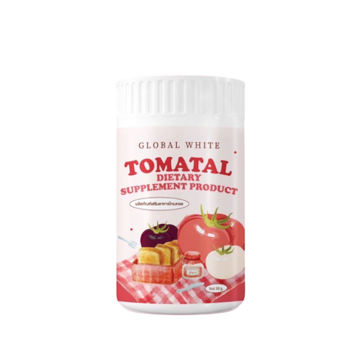 tomatal-น้ำชงมะเขือเทศ-3-สี-น้ำมะเขือเท-ผงมะเขือเทศเข้มข้น-ผิวกระจ่างใส-ผิวขาวใส-ชงขาวมะเขือเทศ-1ชิ้น