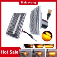 ลดกระหน่ำ! ไฟไฟติดบังโคลนข้าง LED ไฟสัญญาณเลี้ยวไดนามิกสำหรับ Cadillac BLS CTS Daewoo Lacetti Holden Cruze CDX เชฟโรเลตโอเปล Corsa