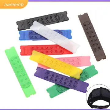 5 Sets Hot Baseball Cap Clip Cowboy Hat Accessories Colorful Straps Buckle  Hats Repair Fasteners Strap Snapback Extender Snapback Strap Replacement  LIGHT GREEN 
