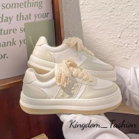 Kingdom_Fashion ยอดนิยม รองเท้าผู้หญิง รองเท้าผ้าใบ รองเท้าสุขภาพ รองเท้าแฟชั่น 36Z230908