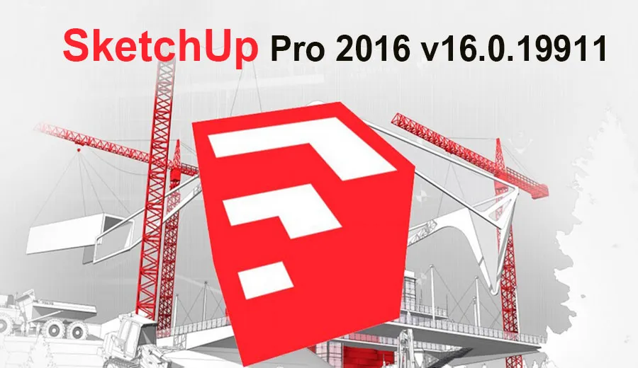 Sketchup Pro 2016 V16.0.19911 64/32 Bit Full Crack โปรแกรมออกแบบบ้าน  ยอดนิยม วีดีโอติดตั้ง | Lazada.Co.Th