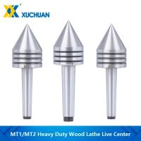 เครื่องกลึงไม้สําหรับงานหนัก Live Center MT1 / MT2 งานไม้เรียวเปิดศูนย์ Heavy Duty Live Tailstock Center CNC เครื่องมือ