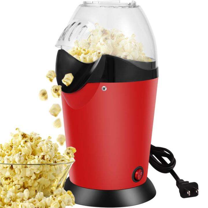 Electric Popcorn Maker for Movie Party Hot Air Popcorn Maker for Home