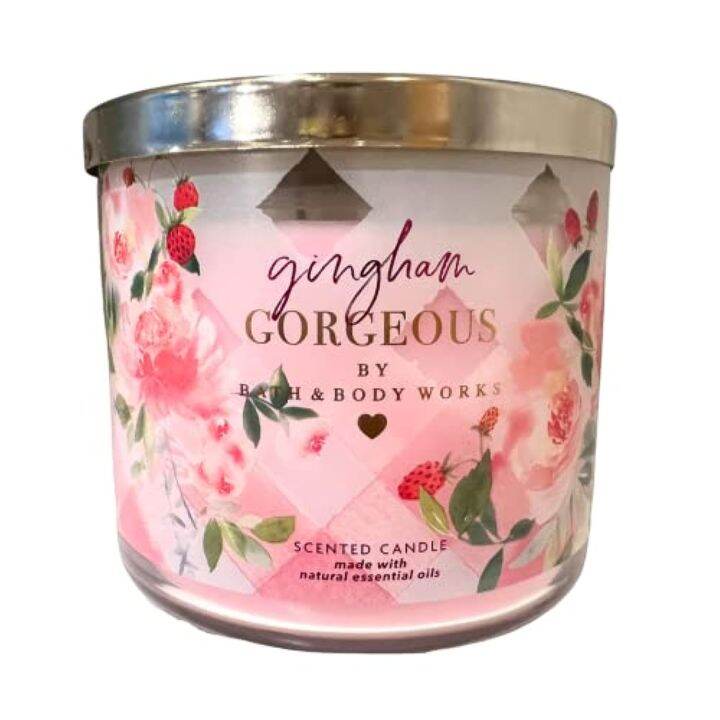 [PREORDER] Bath & Body Works Gingham 3Wick Scented Candle