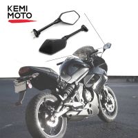 KEMIMOTO Motorcycle Mirror Rearview Side Mirrors For Kawasaki Ninja 650R 2009 - 2011 2012-2015 ER6F 400R Z1000SX ER-6F Rear View