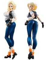 20ซม. Dragon BallZ แอนดรอยด์18 # Lazuli หุ่นแอ็กชันของเล่น PVC Super Saiyan หุ่นตุ๊กตาตุ๊กตาคริสต์มาสของขวัญ