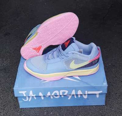 Original JA Morant 1 Original อุปกรณ์ผลิตรองเท้าลำลองรองเท้ากีฬารองเท้าวิ่งสำหรับผู้ชายผู้หญิงสบายๆวิ่งกีฬา Shoes