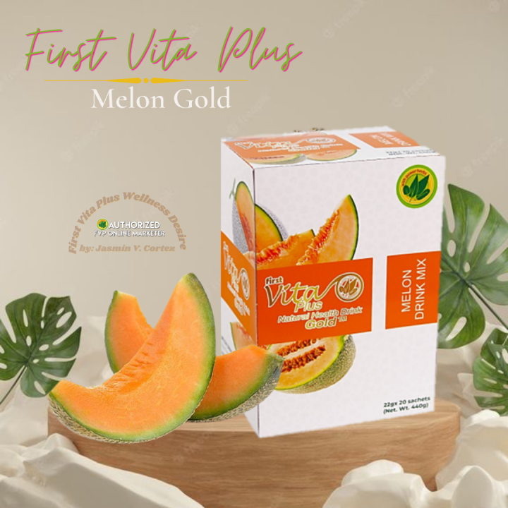 First Vita Plus Melon Gold 20 Sachets Lazada PH