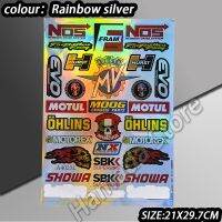 {“【;【 A4พีวีซีกันน้ำ Stiker Motor &amp; รูปลอกอุปกรณ์ตกแต่งสำหรับรถยนต์สกู๊ตเตอร์จักรยานยนต์หมวกกันน็อคของเล่น
