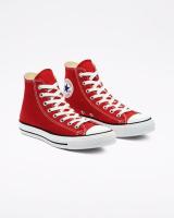 รองเท้ารุ่น All Star Hi Red รองเท้าผ้าใบ คอนเวิส สีแดง