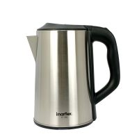 Electric Kettle กาต้มน้ำไฟฟ้า กาต้มน้ำ Imarflex กาน้ำไฟฟ้า รุ่น IF-285 สีดำ ความจุ 3 ลิตร กำลังไฟฟ้า 1500 W  กาน้ำไฟฟ้า กาสแตนเลส กาต้มน้ําไฟฟ้าขนาดเล็ก กาต้มน้ำไฟฟ้า 3 ลิตร กาต้มน้ำไฟฟ้าสแตนเลส กาต้มน้ำสแตนเลส