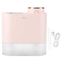 Mini Humidifier Air Humidification Adjustable Large Screen Digital Display with Light for Bedroom