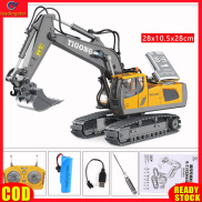 LeadingStar toy new Remote Control Engineering Car Excavator Bulldozer