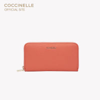 COCCINELLE  METALLIC SOFT Wallet 110401 GERANIUM กระเป๋าสตางค์