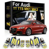 ภายในไฟ LED สำหรับ Audi TT MK1 MK2 8N 8J TTS RS 1999 2000 2002 2005 2007 2008 2010 2015 2016 2017อุปกรณ์เสริม Canbus โคมไฟ