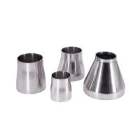 Sizes 51mm-133mm Butt Welding Concentic Reducer SUS 304/316L Stainless Sanitary Pipe Fitting Homewbrew