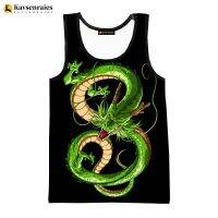 2023 China Dragon 3D Print Vests Men Women Summer Streetwear Sweatshirts Sleeveless Tops Boy Girl Kids Cool FashionTank Tops