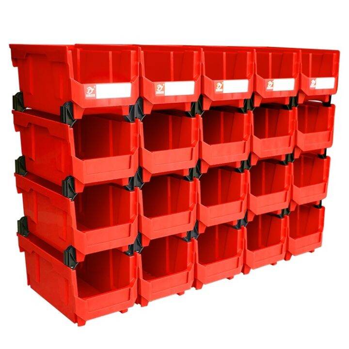 V2 Heavy Duty Stackable Storage Bins Warehouse Plastic by TENTENCLOSET