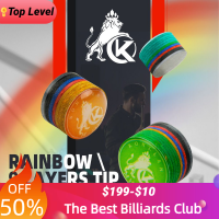 KONLLEN Cue Tips Rainbow เคล็ดลับ1114มม. Multilayer Cuetips สนุ๊กเกอร์ความแข็ง Ssssxmmhh หมูผิว Cracal Cue Tip อุปกรณ์เสริม