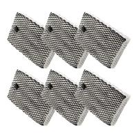 HWF100 Humidifier Wick Filter E Replacements for HWF100-UC3 BWF100 Humidifiers - 6 Pack