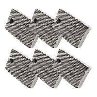 HWF100 Humidifier Wick Filter E Replacements for Holmes HWF100-UC3 Bionaire BWF100 Humidifiers - 6 Pack