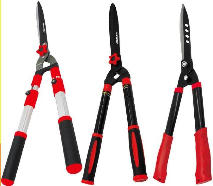 WISEUP 10inch/12inch Aluminum Adjustable Fence Cutter Hedge Shears Lawn