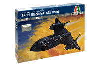 เครื่องบินประกอบ  Lockheed SR-71 Blackbird 1/72  Italery